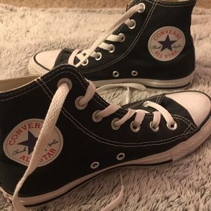 Black High Top Converse